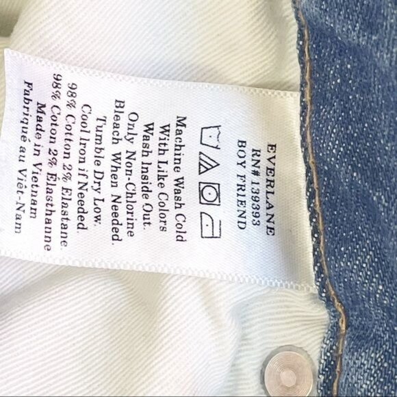 EVERLANE High-Rise Regular Skinny Jean Size 26 - Picture 7 of 8